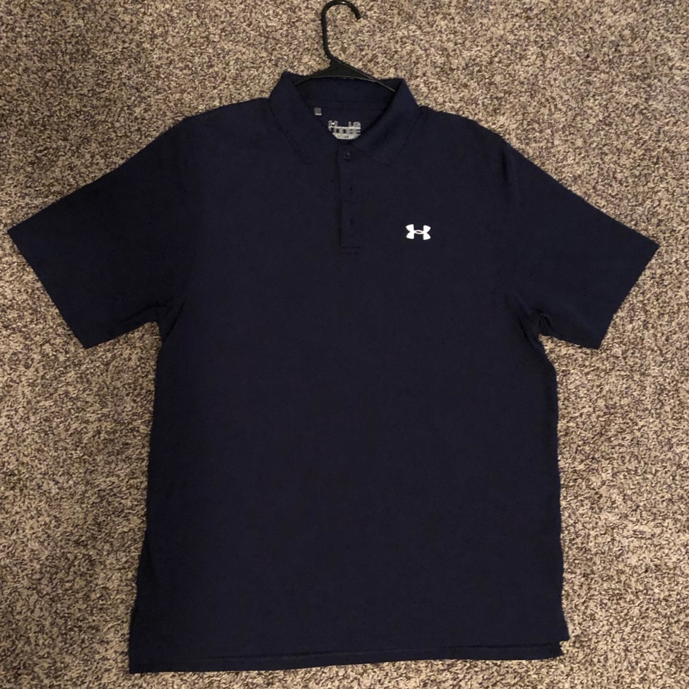 Men’s Under Armour Navy Polo Shirt